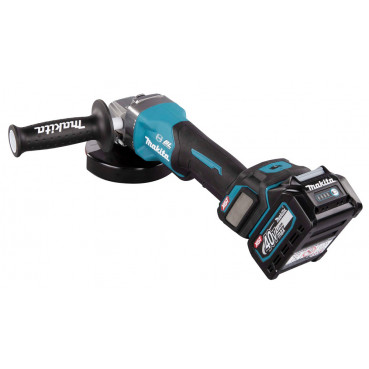 Meuleuse Makita Ø 125mm XGT 40 Volts MAX Lithium (Li-Ion) - 4 Ah - filetage M14 | GA029GM201