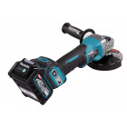 Image du produit : Meuleuse Makita Ø 125mm XGT 40 Volts MAX Lithium (Li-Ion) - 4 Ah - filetage M14 | GA029GM201