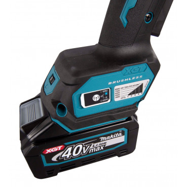 Meuleuse Makita Ø 125mm XGT 40 Volts MAX Lithium (Li-Ion) - 4 Ah - filetage M14 | GA029GM201