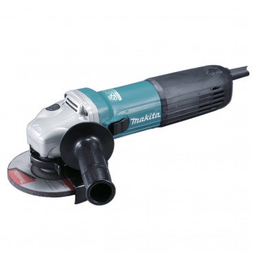 Meuleuse Makita Ø 125mm - 1100 Watts - kit d'accessoires - filetage M14 | GA5040RKDJ