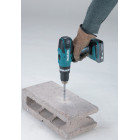 Image du produit : Perceuse visseuse à percussion Makita 18 Volts - sans fil Lithium (Li-Ion) 1,5 Ah Ø 13mm (coffret alu) | HP457DWEX4