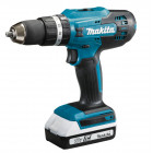 Image du produit : Perceuse visseuse à percussion Makita 18 Volts - sans fil Lithium (Li-Ion) 2 Ah Ø 13mm (coffret alu) | HP488DAEX2