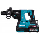 Image du produit : Perforateur burineur Makita SDS-Plus XGT 40 Volts MAX Lithium (Li-Ion) - XGT - 2,5 Ah - 28mm - force de frappe 2,9 joules - poids 2,58kg | HR004GD201