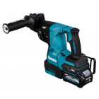 Image du produit : Perforateur burineur Makita SDS-Plus XGT 40 Volts MAX Lithium (Li-Ion) - XGT - 2,5 Ah - 28mm - force de frappe 2,9 joules - poids 2,58kg | HR004GD201