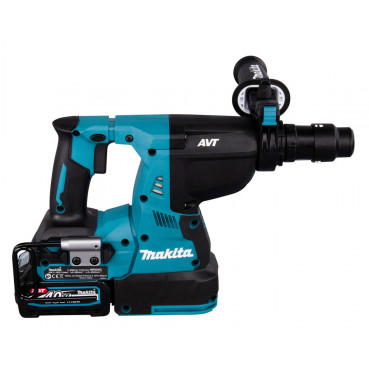 Perforateur burineur Makita SDS-Plus XGT 40 Volts MAX Lithium (Li-Ion) - XGT - 2,5 Ah - 28mm - force de frappe 2,9 joules - poids 2,58kg | HR004GD201