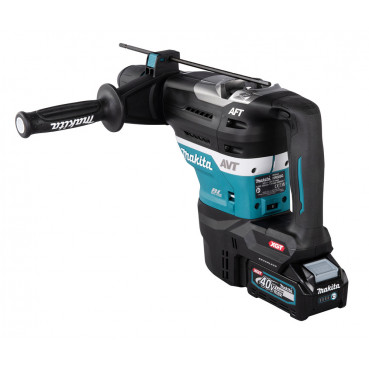 Perforateur burineur Makita SDS-Max XGT 40 Volts MAX Lithium (Li-Ion) - 4 Ah - 40mm - force de frappe 8 joules | HR005GM202