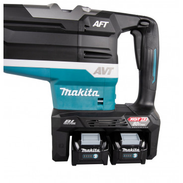 Perforateur burineur Makita SDS-Max XGT 80 V MAX - 52mm - (Produit seul) - force de frappe 21,4 joules | HR006GZ