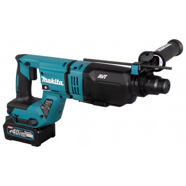 Perforateur burineur Makita SDS-Plus XGT 40 Volts MAX Lithium (Li-Ion) - 4 Ah - 3 J - force de frappe 3 joules - poids 3,1kg | HR007GM201