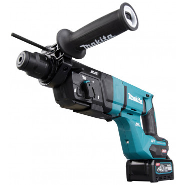 Perforateur burineur Makita SDS-Plus XGT 40 Volts MAX Lithium (Li-Ion) - 4 Ah - 3 J - force de frappe 3 joules - poids 3,1kg | HR007GM202