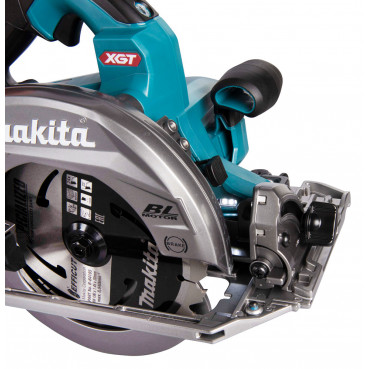 Scie circulaire Makita XGT Ø 190mm - 40 Volts MAX Lithium (Li-Ion) - (Produit seul) - poids 4,4kg - alésage 30mm | HS004GZ03