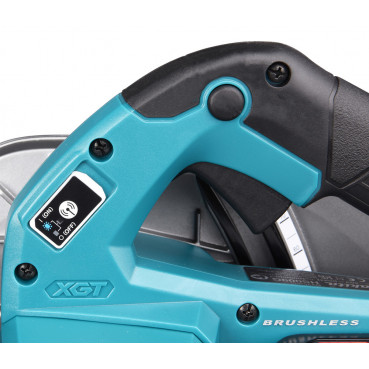 Scie circulaire Makita XGT Ø 235mm - 40 Volts MAX Lithium (Li-Ion) - 5 Ah - poids 5,7kg | HS009GT201