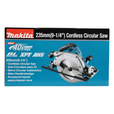 Scie circulaire Makita XGT Ø 235mm - 40 Volts MAX Lithium (Li-Ion) - (Produit seul) - poids 5,7kg | HS009GZ