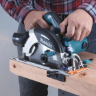 Image du produit : Scie circulaire Makita Ø 165mm - 1 100 Watts - 1100 Watts - alésage 20/30mm | HS6101J