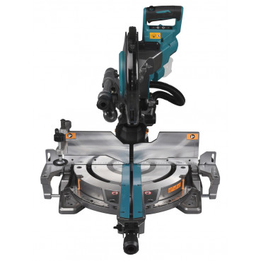 Scie à onglet radiale Makita XGT Ø 305mm - 40 Volts MAX - sans fil Lithium (Li-Ion) - Laser Makita - AWS - (Produit seul) - poids 31,1kg | LS003GZ01