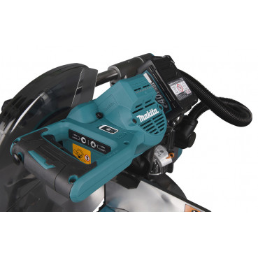 Scie à onglet radiale Makita XGT Ø 305mm - 40 Volts MAX - sans fil Lithium (Li-Ion) - Laser Makita - AWS - (Produit seul) - poids 31,1kg | LS003GZ01