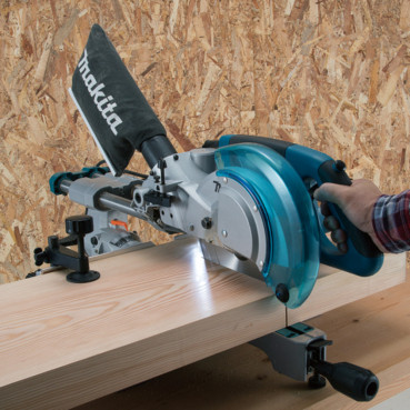 Scie à onglet radiale Makita Ø 216mm - 1400 Watts - Classe laser 2 | LS0815FLN