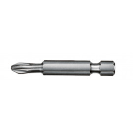 Embout de vissage long 50mm POZIDRIV - PZ2 Hexa 1/4" - 10 pièce(s) Makita | P-06127