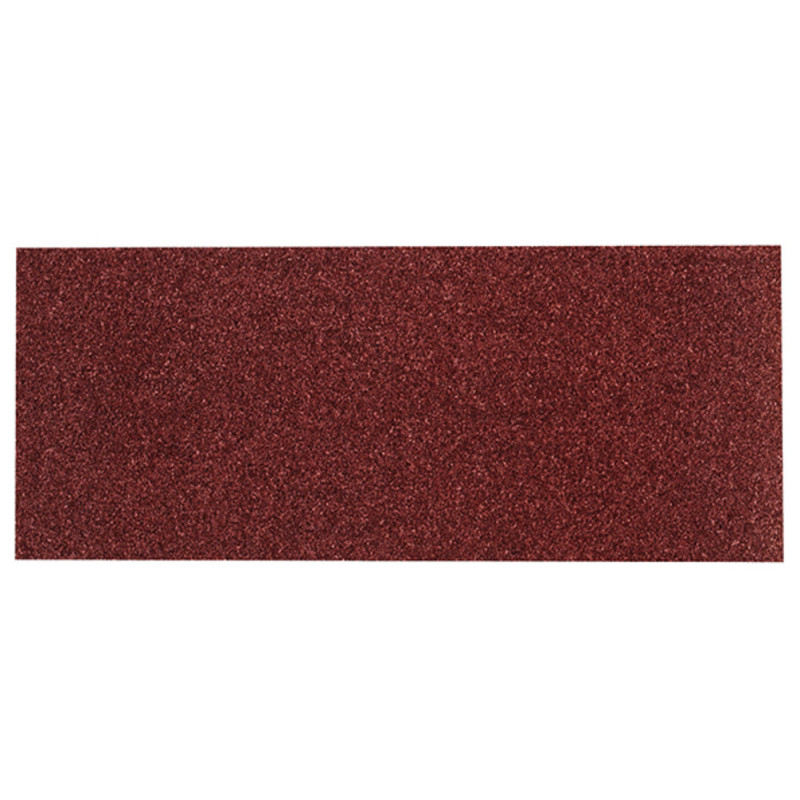 Feuille rectangulaire abrasive 115x280mm - longueur totale 280mm - largeur 115mm - grain 60 - 10 pièce(s) Makita | P-32976