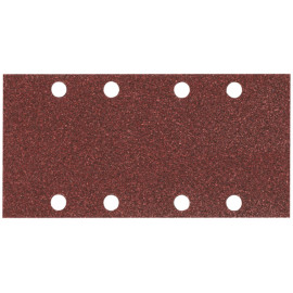 Feuille rectangulaire abrasive 93x185mm - 4 + 4 trous - Auto-agrippant - longueur totale 185mm - largeur 93mm - grain 120 - 10 pièce(s) Makita | P-35891