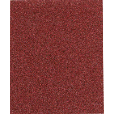 Feuille rectangulaire abrasive 114x140mm - longueur 114mm - grain 80 - 10 pièce(s) Makita | P-36407