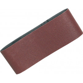 Bande abrasive pour ponceuse à bande 100x610mm pour poncage bois métal - longueur totale 610mm - largeur 100mm - grain 120 - 5 pièce(s) Makita | P-36924