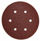 Image du produit : Disque abrasif Ø 150mm auto-agrippant 6 trous (bois/métal) - grain 40 - 10 pièce(s) Makita | P-37471