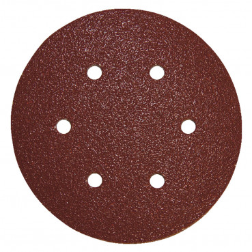 Disque abrasif Ø 150mm auto-agrippant 6 trous (bois/métal) - grain 40 - 10 pièce(s) Makita | P-37471