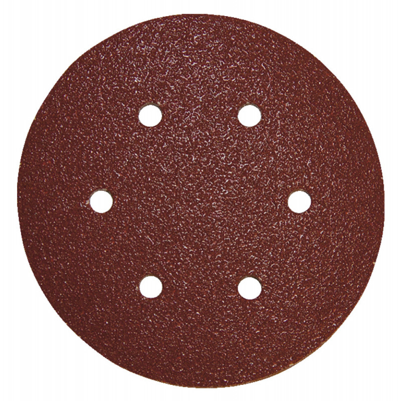 Disque abrasif Ø 150mm auto-agrippant 6 trous (bois/métal) - grain 100 - 10 pièce(s) Makita | P-37502