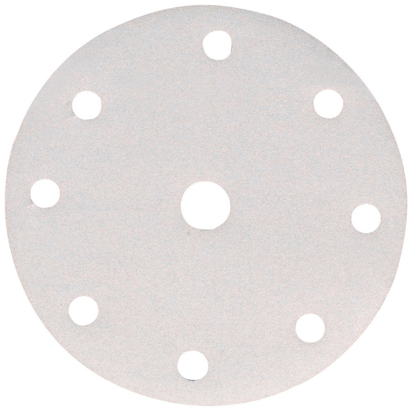 Disque abrasif Ø 150mm auto-agrippant 6 trous (multimatériaux) - grain 40 - 10 pièce(s) Makita | P-37655