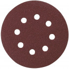 Image du produit : Disque abrasif Ø 125mm auto-agrippant 8 trous (bois/métal) - grain 100 - 10 pièce(s) Makita | P-43561