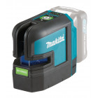 Image du produit : Laser vert Makita en croix pour plaquiste - automatique - 10,8 et 12 Volts CXT - laser vert - 4 points + ligne verticale et horizontale, pour la pose de cloisons et plafonds placo | SK106GDZ