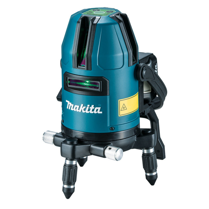 Laser Makita croix 2 lignes verticales CXT - 12 Volts MAX Lithium (Li-Ion) - 10m - filetage 5/8" - IP54 - Classe laser 2 515nm - | SK20GDZ