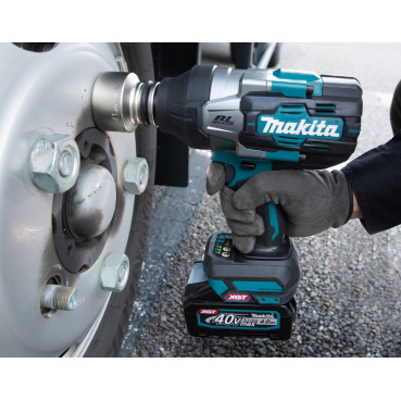 Boulonneuse à chocs Makita XGT 40 Volts MAX Lithium (Li-Ion) - 4 Ah - XGT - 1 800 Nm - poids 4,20kg - carré 3/4" | TW001GM201