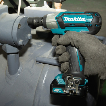 Boulonneuse à chocs Makita CXT 12 Volts Lithium (Li-Ion) - 2 Ah - 145 Nm - carré 1/2" | TW141DWAJ