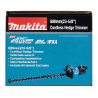 Image du produit : Taille-haie Makita XGT 40 Volts MAX - sans fil Lithium (Li-Ion) - 60cm - (Produit seul) - section de coupe maxi 25mm | UH006GZ