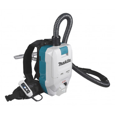 Aspirateur Makita dorsal XGT 40 Volts MAX Lithium (Li-Ion) - (Produit seul) - capacité sac poussière 1,5 - 2 litres - poids 4,1kg | VC008GZ