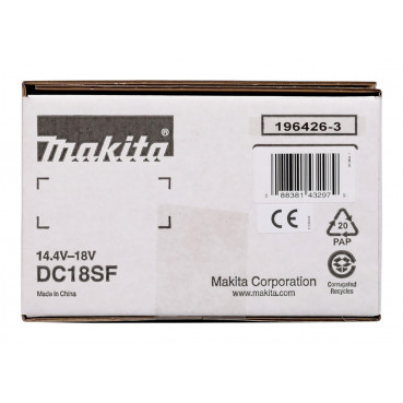 Chargeur Makita 4 batteries Makstar Lithium (Li-Ion) 14,4 à 18 Volts - sans fil - DC18SF | 196426-3