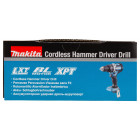 Image du produit : Perceuse visseuse Makita | percussion LXT - 18 Volts - sans fil Lithium (Li-Ion) - Ø 13mm - (Produit seul) - poids 1,9kg | DHP484Z