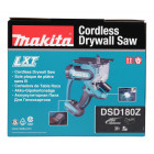 Image du produit : Scie sauteuse Makita spéciale placo LXT 18 Volts - sans fil Lithium (Li-Ion) - (Produit seul) | DSD180Z