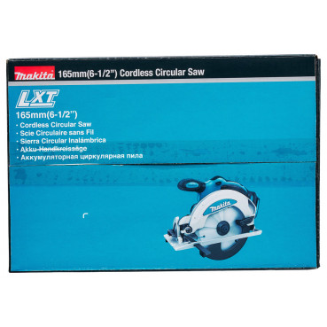 Scie circulaire Makita LXT 18 Volts - sans fil Lithium (Li-Ion) - Ø 165mm - (Produit seul) | DSS610Z