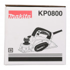 Image du produit : Rabot à bois électrique Makita 82mm - 620 Watts - profondeur rabotage 2,5mm | KP0800J