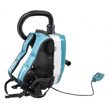 Aspirateur Makita à dos XGT 40 Volts MAX - sans fil Lithium (Li-Ion) - AWS - (Produit seul) - capacité sac poussière 2 litres | VC009GZ01