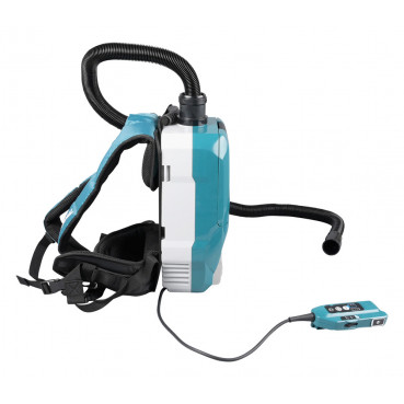 Aspirateur Makita à dos XGT 40 Volts MAX - sans fil Lithium (Li-Ion) - AWS - (Produit seul) - capacité sac poussière 2 litres | VC009GZ01