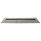 Image du produit : Caniveau de douche pour grille 70 mm avec grille réversible diamètre Ø 40mm - largeur 138mm - longueur 980mm Nicoll | 0205508