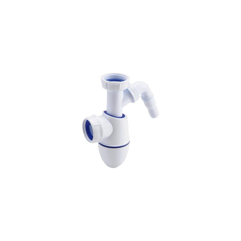 Siphon évier plastique Easyphon diamètre Ø 40mm x 40mm Nicoll | 0224360