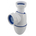 Image du produit : Siphon de lavabo Bi-matière Easyphon avec joints intégrés diamètre Ø 32mm x 40mm Nicoll | 0291283