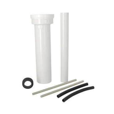 Kit tube/manchon 400mm tiges 300mm diamètre Ø 90mm - longueur 400mm Nicoll | 0709177