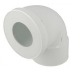 Image du produit : Pipe courte pour WC diamètre Ø 85mm x 107mm x 100mm Nicoll | 1CW933F