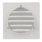 Image du produit : Grille de ventilation spécial façade pour tubes PVC diamètre Ø 110mm - hauteur 139mm - largeur 139mm couleur Blanc Nicoll | 1GETM11B