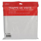 Image du produit : Trappe de visite 24x24 blanc - largeur 235mm - longueur 235mm Nicoll | 1TV24